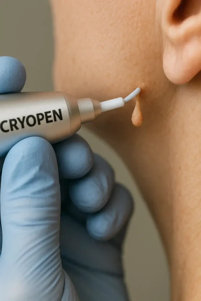 Cryopen for skin tags removal Ilford speak to our team today!