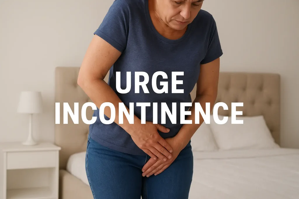 how to manage urge incontinence Ilford symptoms