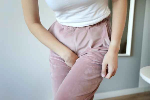 woman struggling with urine incontinence Ilford